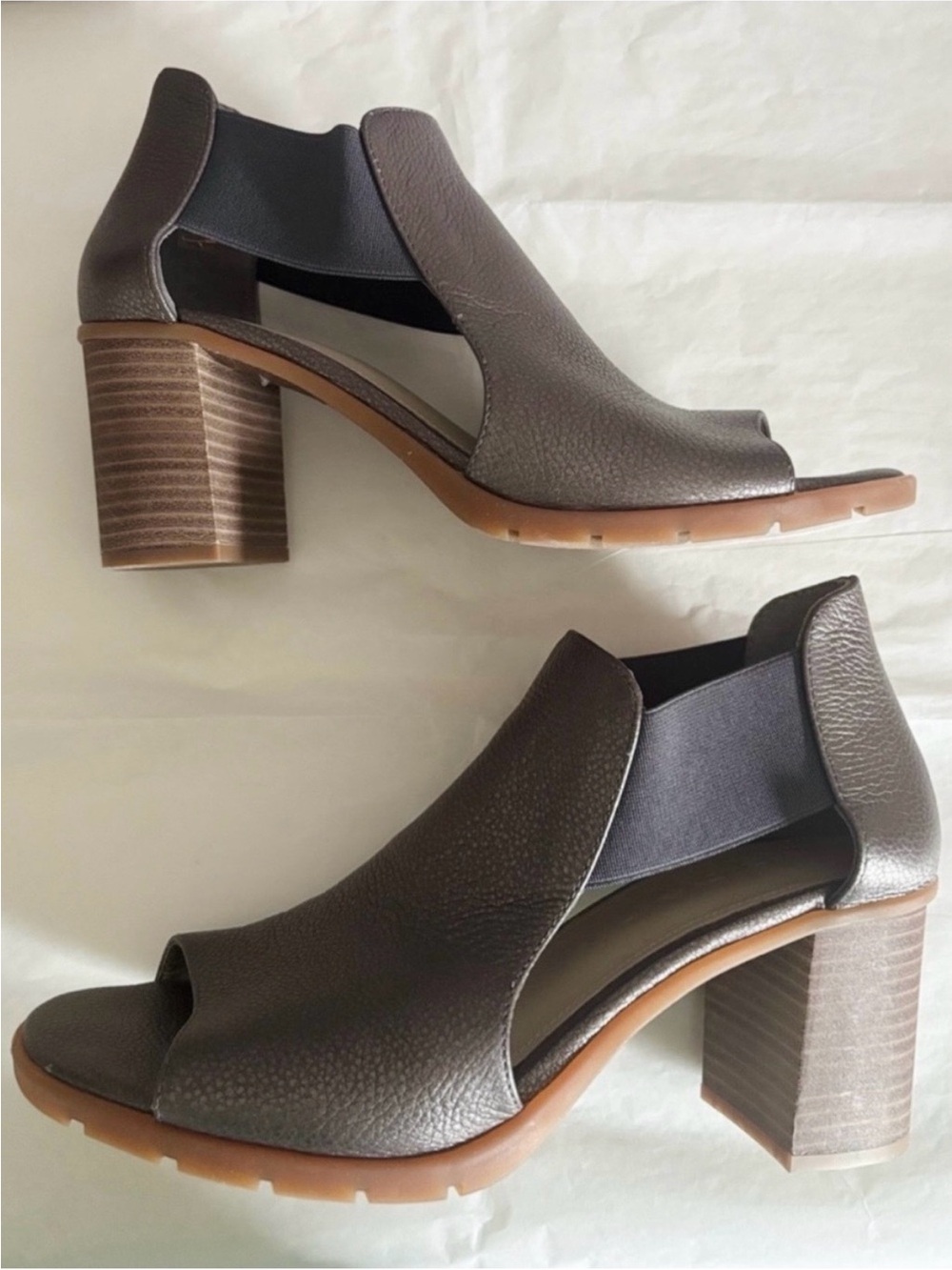 The FLEXX Stacked Heels Bronze 8.5